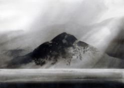 *AR NORMAN ACKROYD (born 1938) British
Holy Island - Arran 
Limited edition print
Signed and