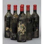 Berry Brothers & Rudd Limited Chateau Cheval Blanc St Emilion 1940s
Six bottles.  (6) CONDITION