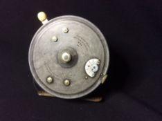 Hardy Bro's Ltd, a 4 inch Super Silex fly reel CONDITION REPORTS: Generally in good condition,