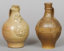 A 16th/17th century Frechen style Bartmann or Bellarmine jug
With applied Rob Roy thistle medallion;