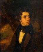 ENGLISH SCHOOL (19th century)
Portrait of a Gentleman
Oil on panel
22 x 28 cm, framed CONDITION