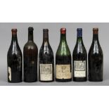 Six various bottles of red and white wine
Comprising: Berry Brothers & Co. Cote-Rotie 1er Cru