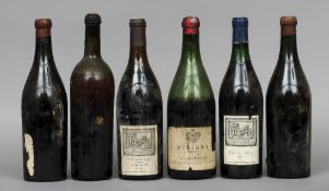 Six various bottles of red and white wine
Comprising: Berry Brothers & Co. Cote-Rotie 1er Cru