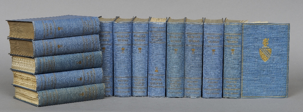 BYRON, LORD.  Poetical works of Lord Byron 1914-18 
Vols 1-13, in original cloth binding; together