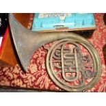 A vintage French horn