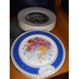 A selection of collectors plates