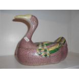 A Chinese potter crock duck