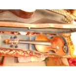 An old violin for restoration