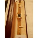 An 18ct gold 'Phillippe Patek' gents wristwatch (not in working order),