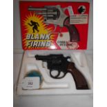 A Cobra Dynamic Blank Firing pistol