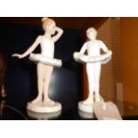 Two Royal Doulton figures 'Little Ballerina' HN3394 and 'Ballet Class' HN 3731