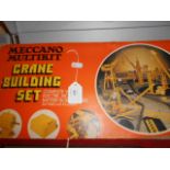 A Meccano Multikit crane building set