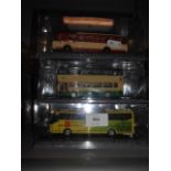 A selection of nine The Original Omnibus Collection buses to include Leyland Leopard/Panorama -