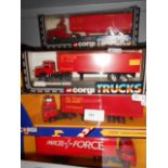 A selection of seven Corgi Royal Mail Trucks to include C1238 Seddon Atkinson Container,