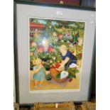 BERYL COOK (1926 - 2008) signed limited edition print titled 'Garden Centre',