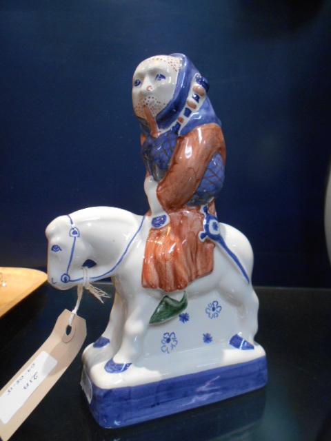 A hand-painted Rye Pottery figure 'The Miller' from The Canterbury Tales collection,