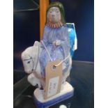 A hand-painted Rye Pottery figure 'The Nun - Prioress' from The Canterbury Tales collection, 18.