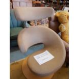 A Stokke Norwegian contemporary 'Peel' chair designed by Olav Eldoy