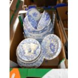 A quantity of Adderley's & Co  'Nankin' patterned dinnerware,