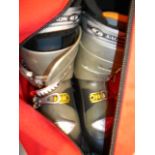 A pair of Solomon 'Ellipse' ski-boots in size 9.