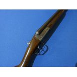 12 bore side by side AYA Yeoman shotgun