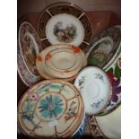 Box of decorative plates, Hampton Ivory