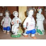 4 Lomonosov figurines