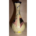 Moorcroft vase decorated with Eventide Winter pattern, ht approx 17cm designed by Vicky Lovatt with