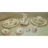 Selection of Royal Crown Derby 'Derby Posies' including various size plates, tea cups and saucers ,