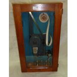 Oak cased patent ribbon Atwood Acceleration machine