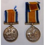 WWI British war medal awarded to '2.LIEUT.E.