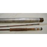 3 piece split cane fly rod,