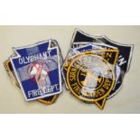 12 assorted USA fire department uniform