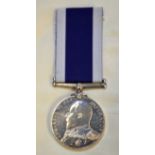 Edward VII Royal Navy long service and g