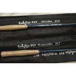 Taktix fly 9ft 6 6/7 2 piece rod and similar 10ft 7/8