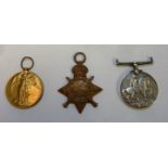 WWI pair comprising of British war medal and victory medal awarded to '5110 PTE.T.MONK W.York.