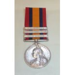 Queens South Africa medal with Transvaal