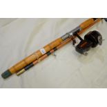 2 piece spinning rod with Diawa 7700 reel