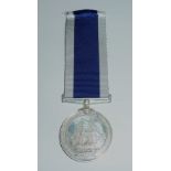 Royal Navy long service and good conduct medal QE2 awarded to 'D054825L C.R.