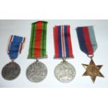 1939-45 star, war medal,