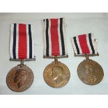 George VI special constabulary service medal awarded to 'William Trembles', another to 'John N.