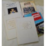 Selection of books inc Princess Alexandria's wedding, Princess Margarets wedding book,