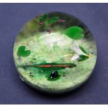 Caithness paperweight made by William Ma