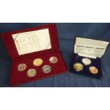 Cased Royal Australian mint 'The Royal L