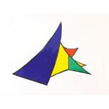 ALEXANDER CALDER (Filadelfia, 1898-Nueva York, 1976). "Derrière le Miroir" (1963), litografía a