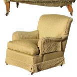 Property of a deceased estate - a Howard style armchair, believed to be by Lenygon & Morant Ltd.,