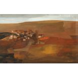 ARR - Property of a deceased estate - Ken Symonds (1927-2010) - CORNISH LANDSCAPE - gouache, 11.8 by