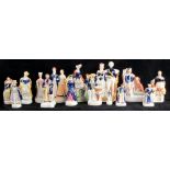 The Martin-Smith Collection of Victorian Staffordshire figures - Queen Victoria and The Prince of