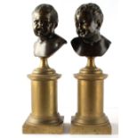 Property of a gentleman - a collection of figure & animal sculptures, mostly bronze - a pair of 19th