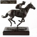 Property of a gentleman - a collection of figure & animal sculptures, mostly bronze - Belinda